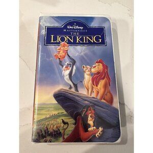 The Lion King VHS 1994 Walt Disney Masterpiece Collection #2977 Release 120994-A